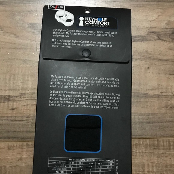 mypackage boxer brief XXL back/red 38-40”W - Picture 2 of 8